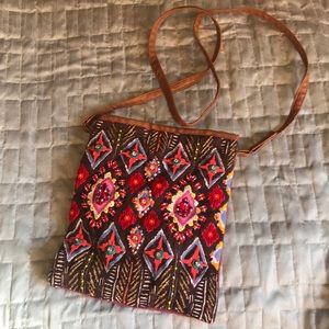Steve Madden beaded crossbody purse